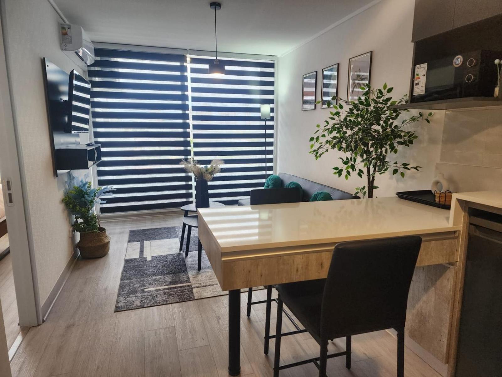 Hom I Comodo Y Luminoso Depto 1d1b 2pax En Tocornal Apartamento *
