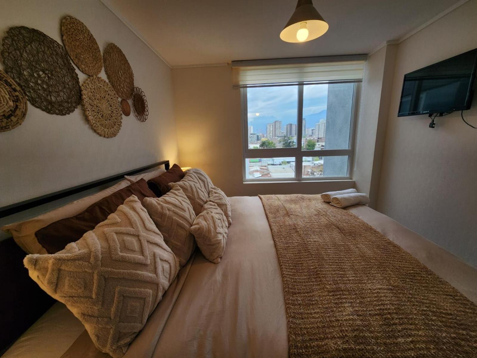 Apartamento Hom I Comodo Y Luminoso Depto 1d1b 2pax En Tocornal